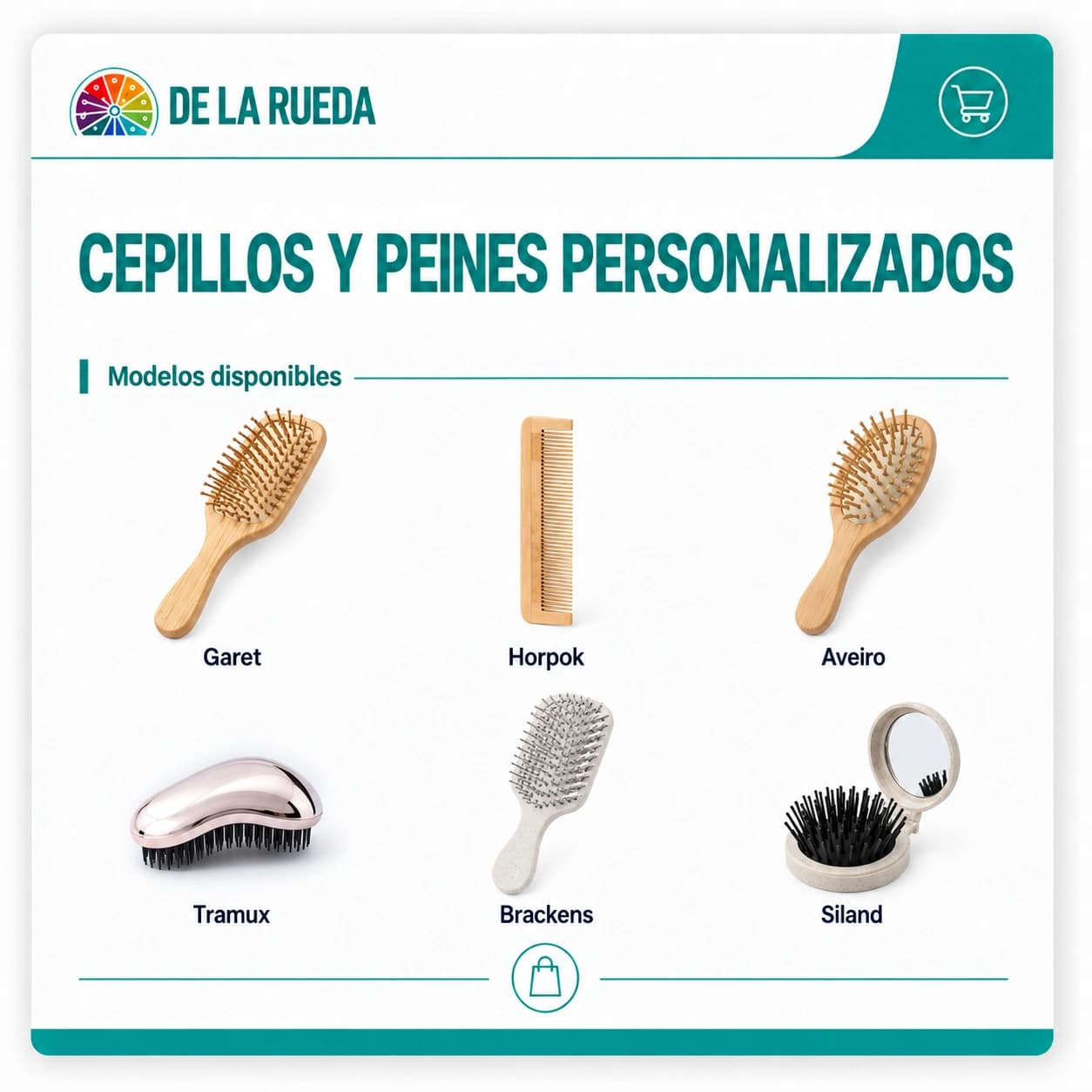 Cepillos y peines personalizados 5